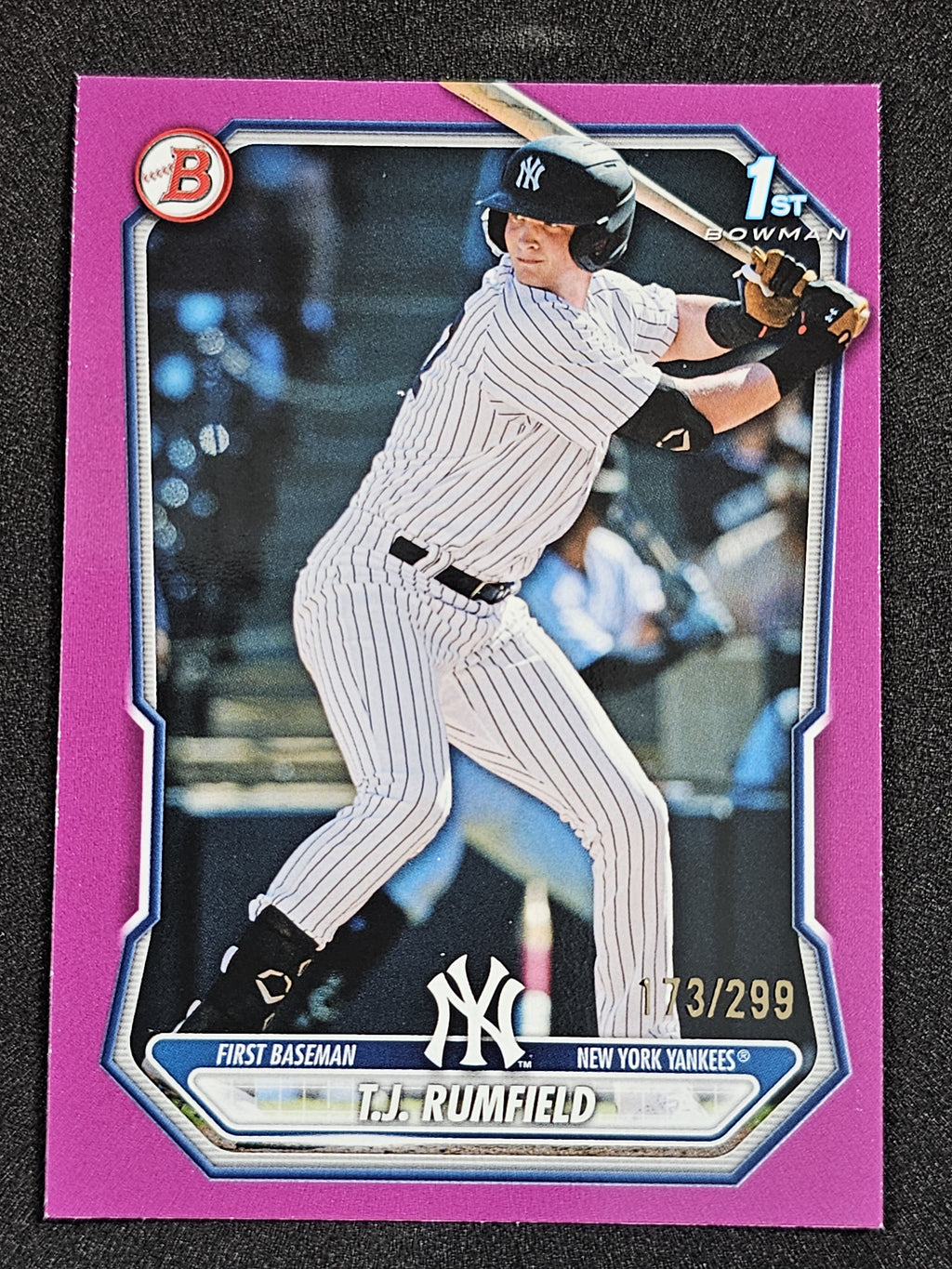 2026 Bowman #BP-134 T.J. Rumfield Purple #299
