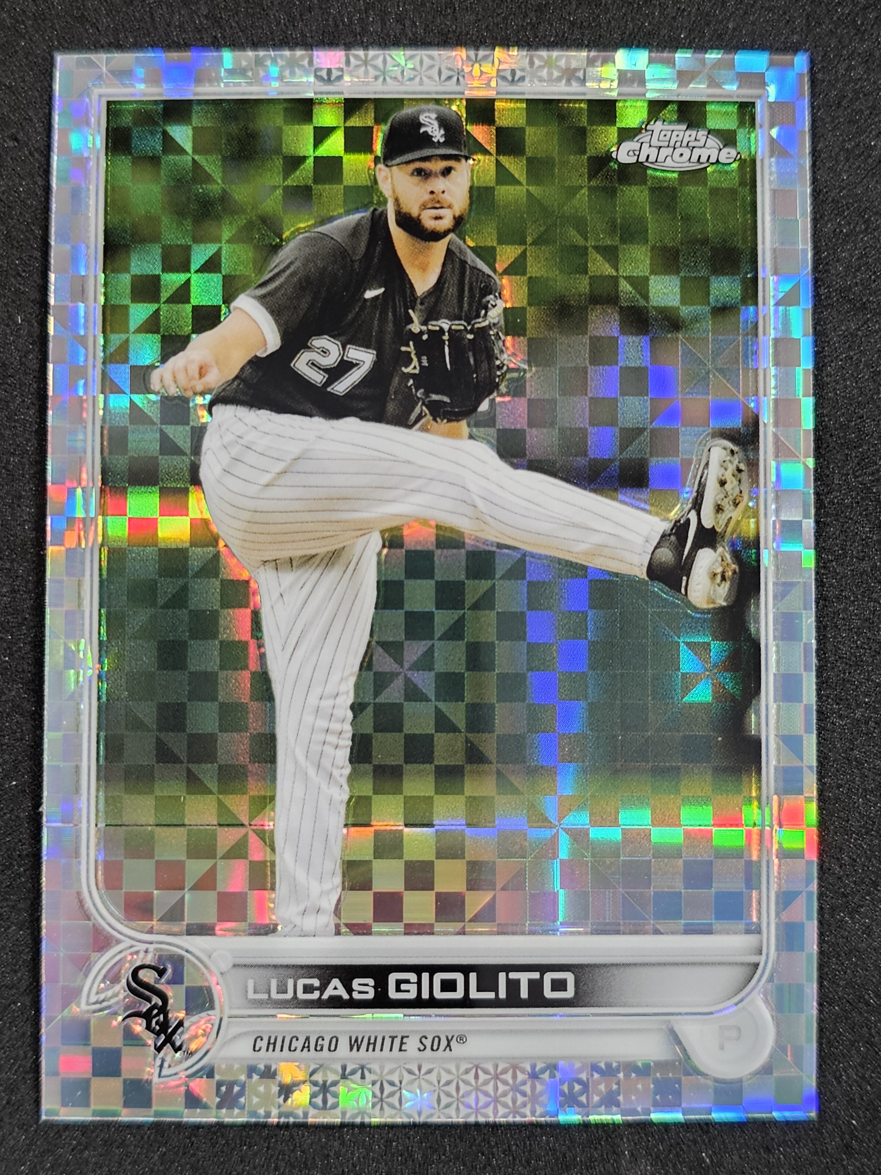 2022 Topps #291 Lucas Giolito  X-Fractor