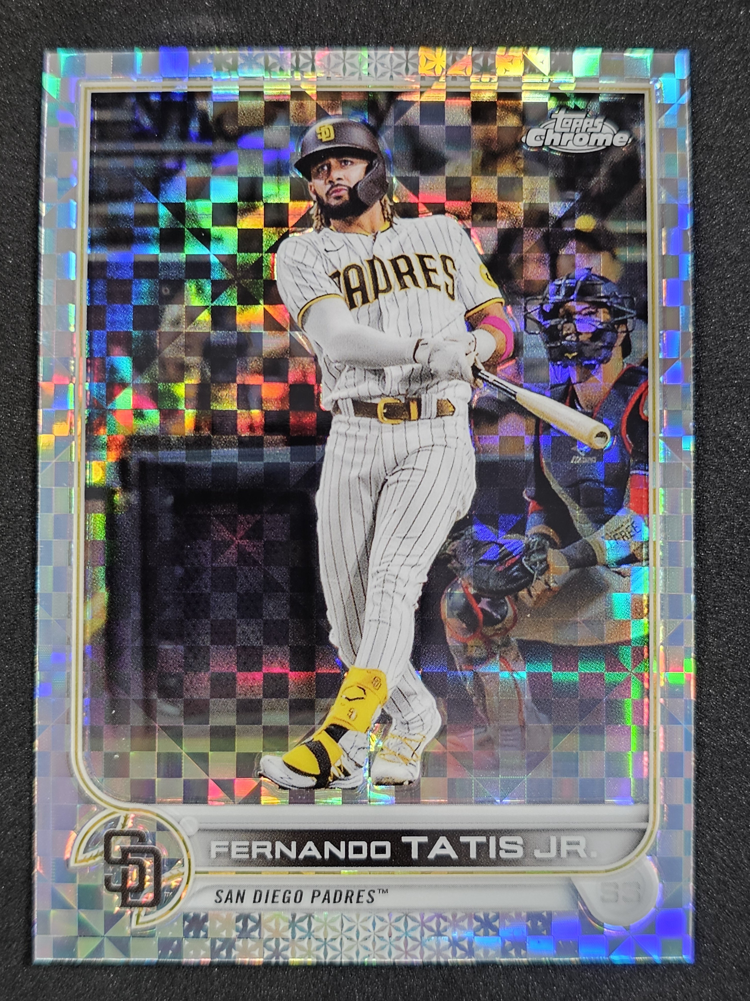 2022 Topps Chrome #150 Fernando Tatis Jr. X-Fractor