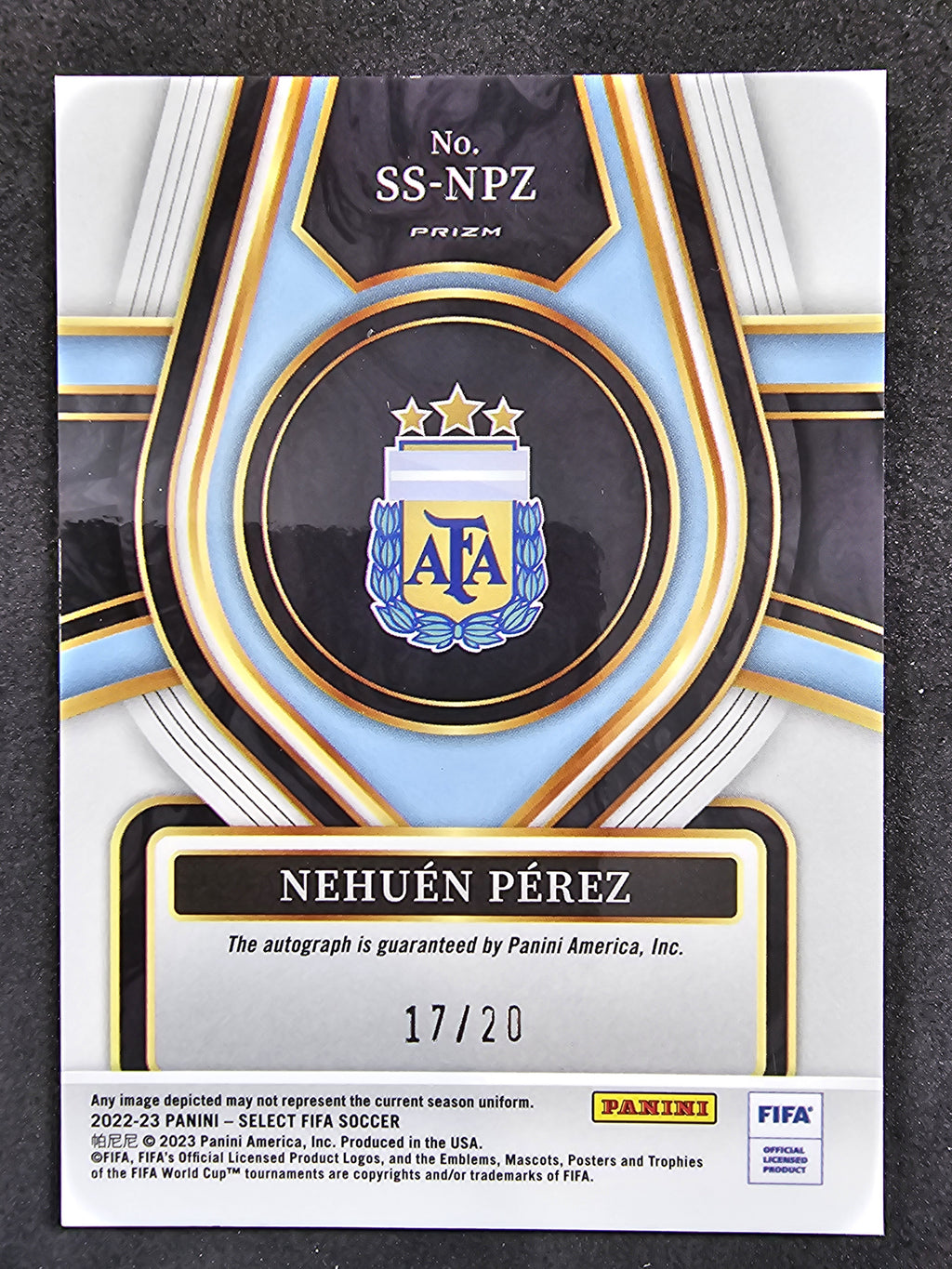 Select EPL #SS-NPZ Nehuen Perez