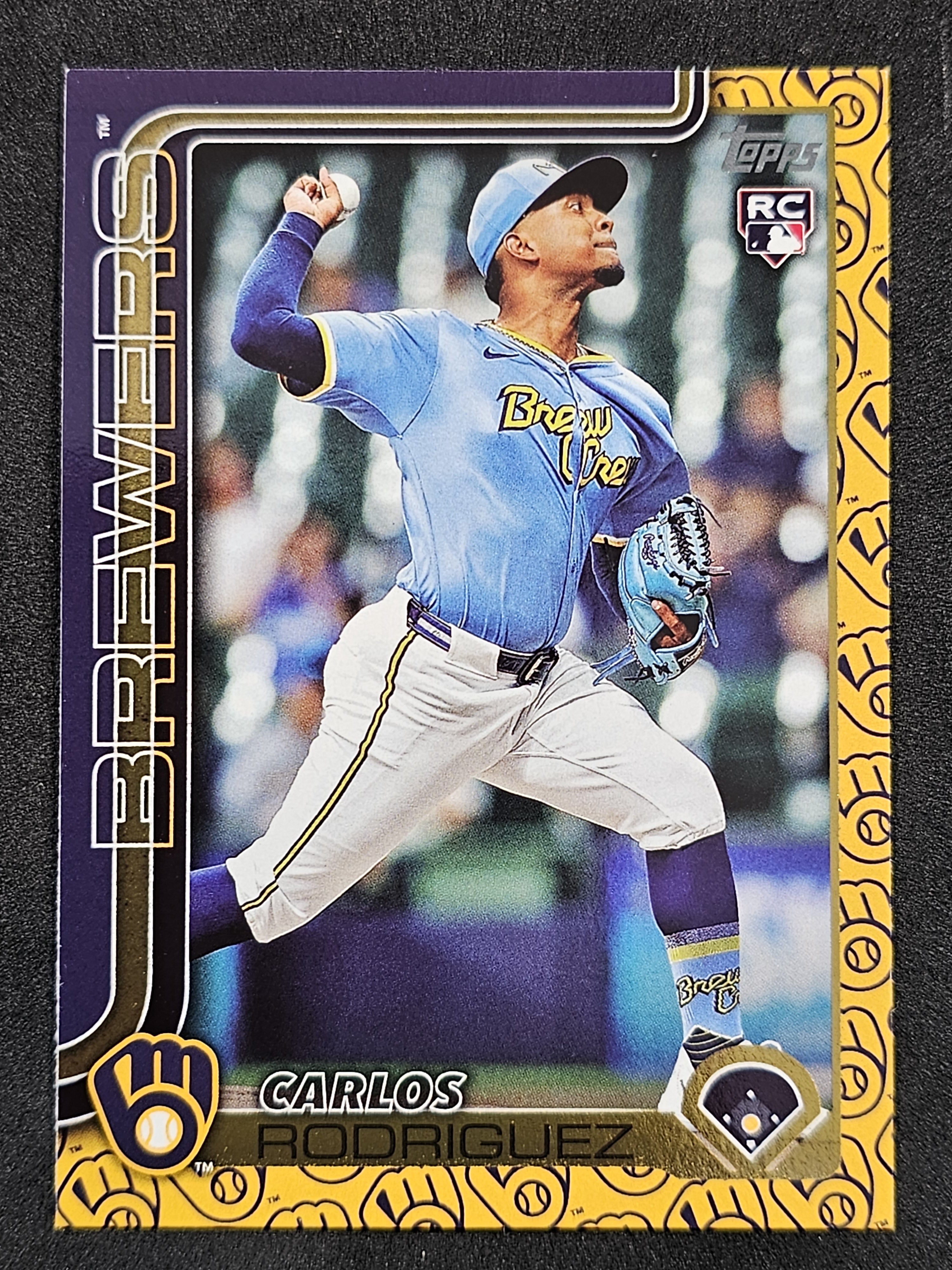 2025 Topps #16 Carlos Rodriguez Team Color Border
