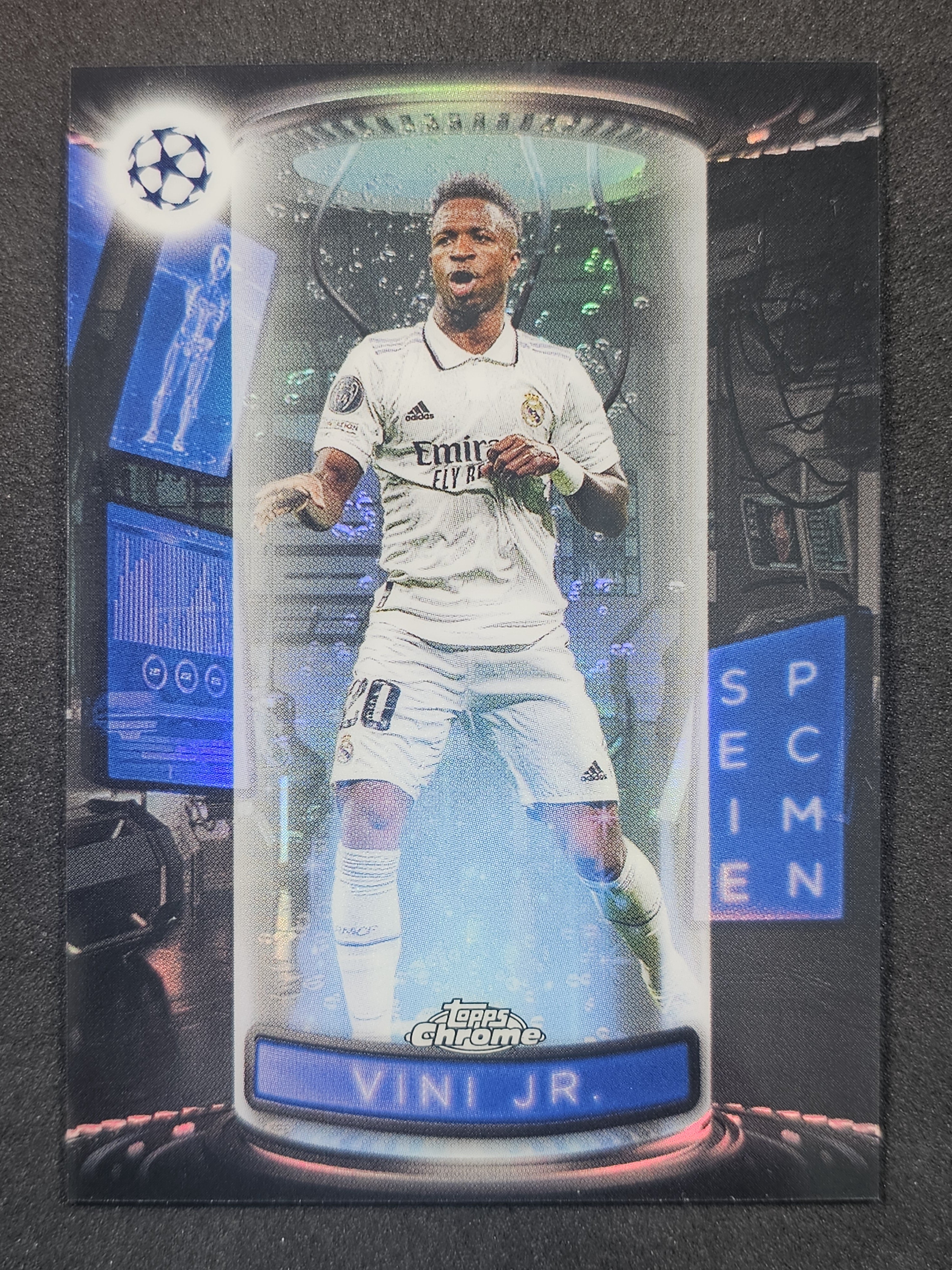 2022-23 Topps Chrome UEFA Club Competitions #S-11 Vini Jr. Specimens