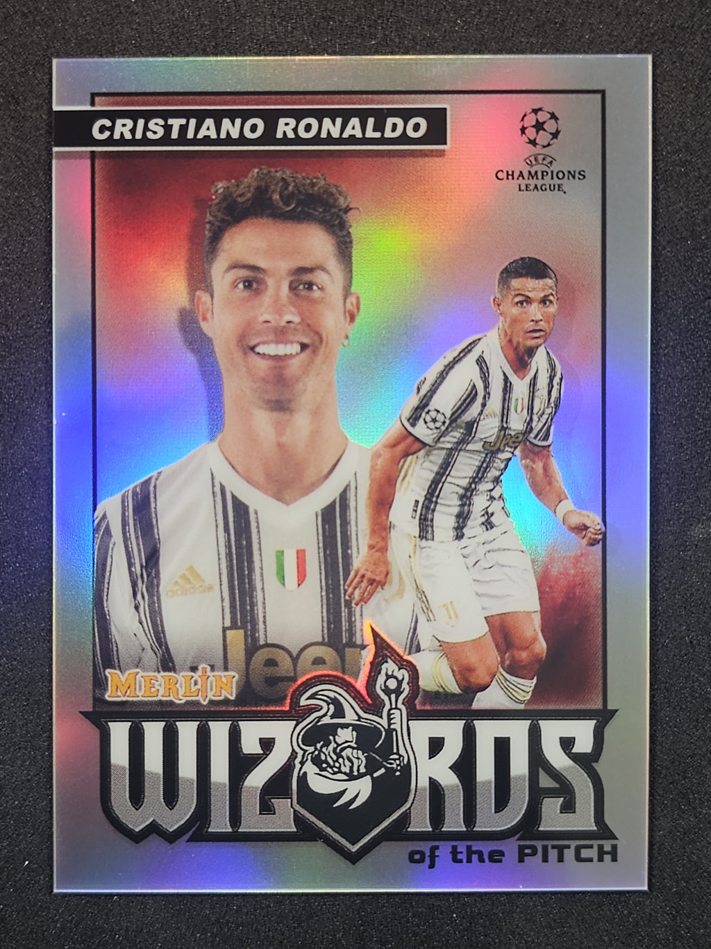 2020-21 Merlin UCL #W-CR Cristiano Ronaldo Wizards of the Pitch