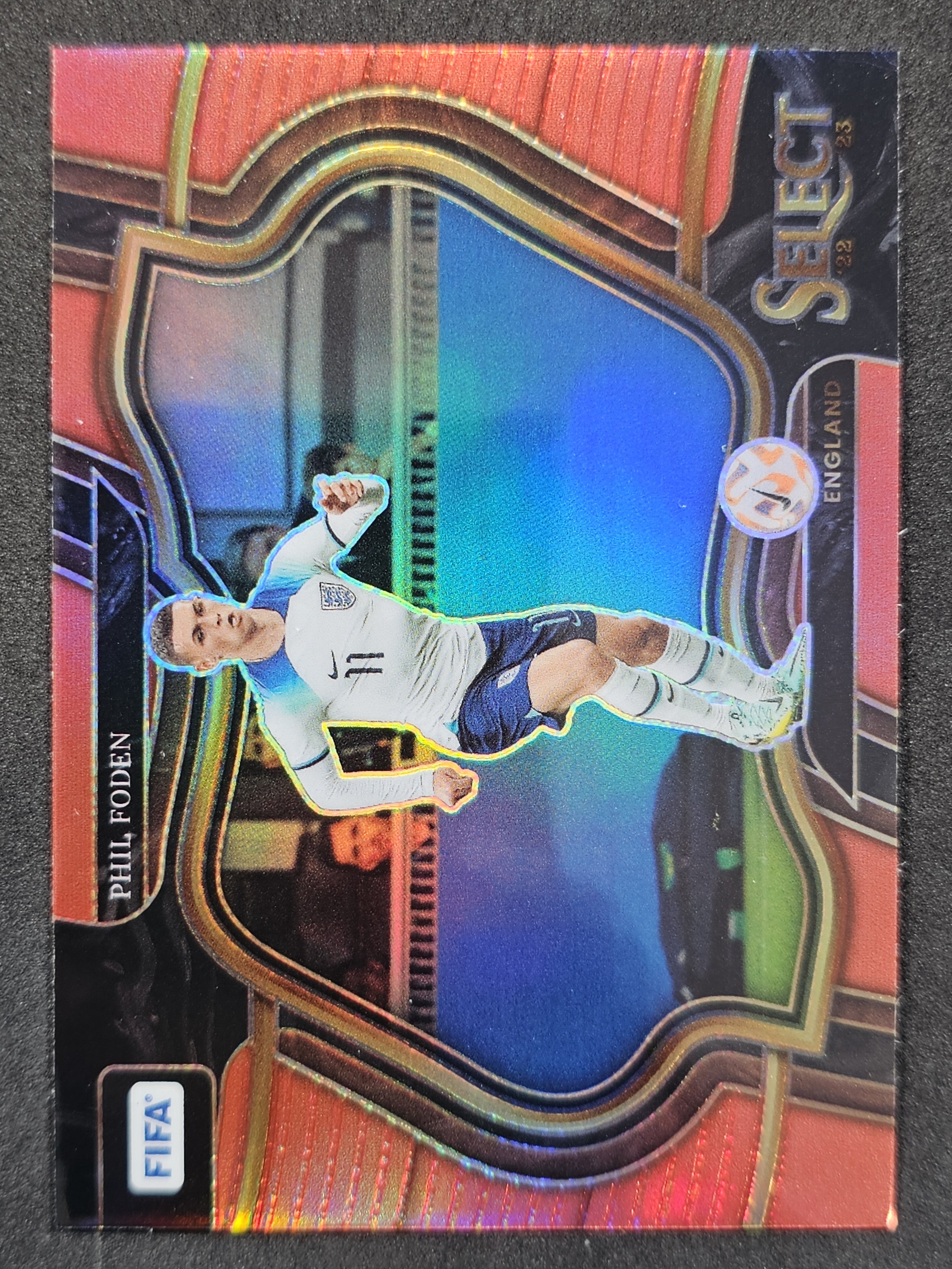 2022-23 Panini Select FIFA #214 Phil Foden Red