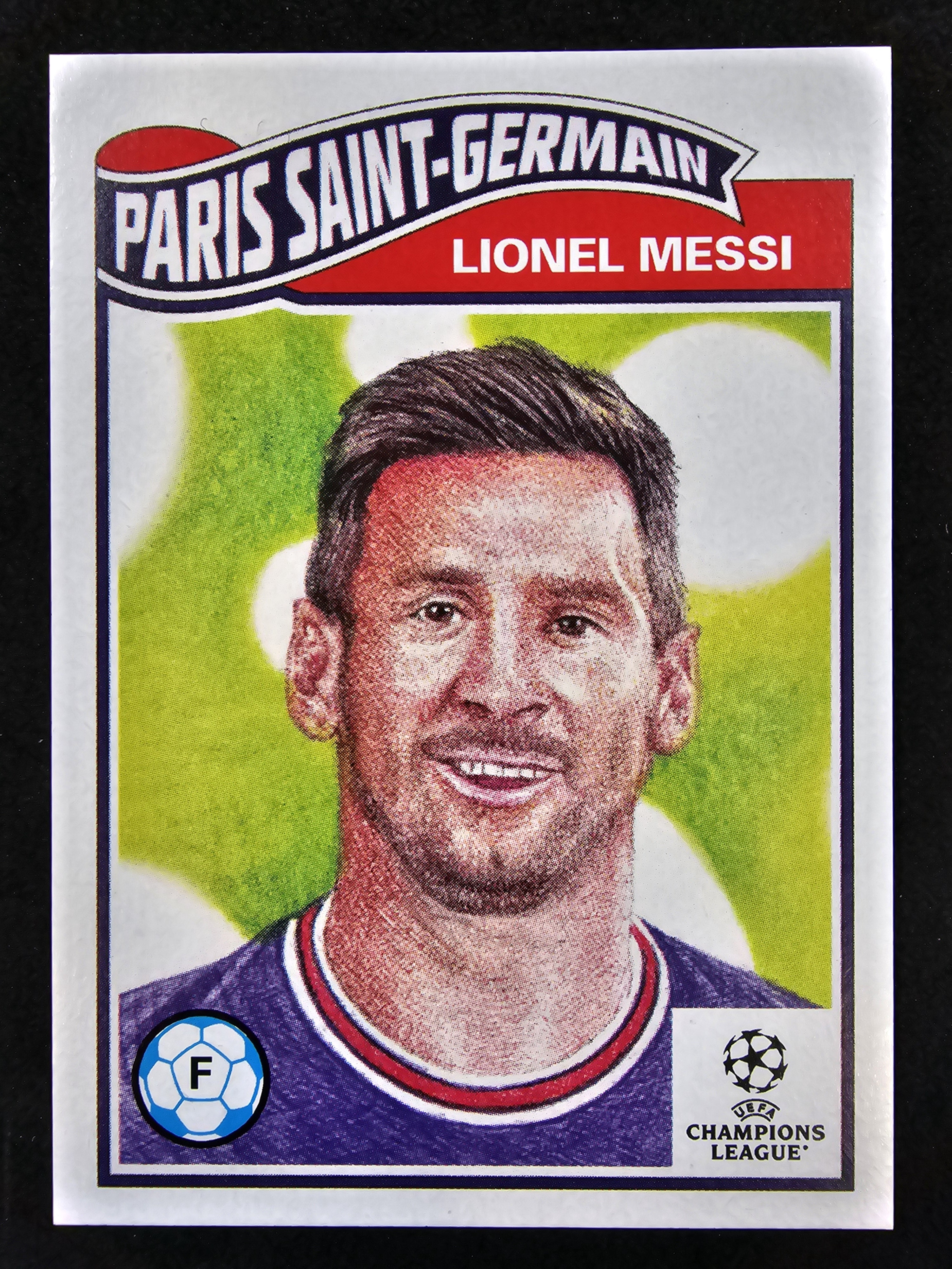 2021 Topps Living UEFA Champions League #400 Lionel Messi