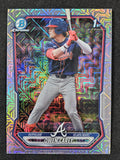 2026 Bowman #BCP-69 Owen Carey Chrome Prospects Mojo Refractor