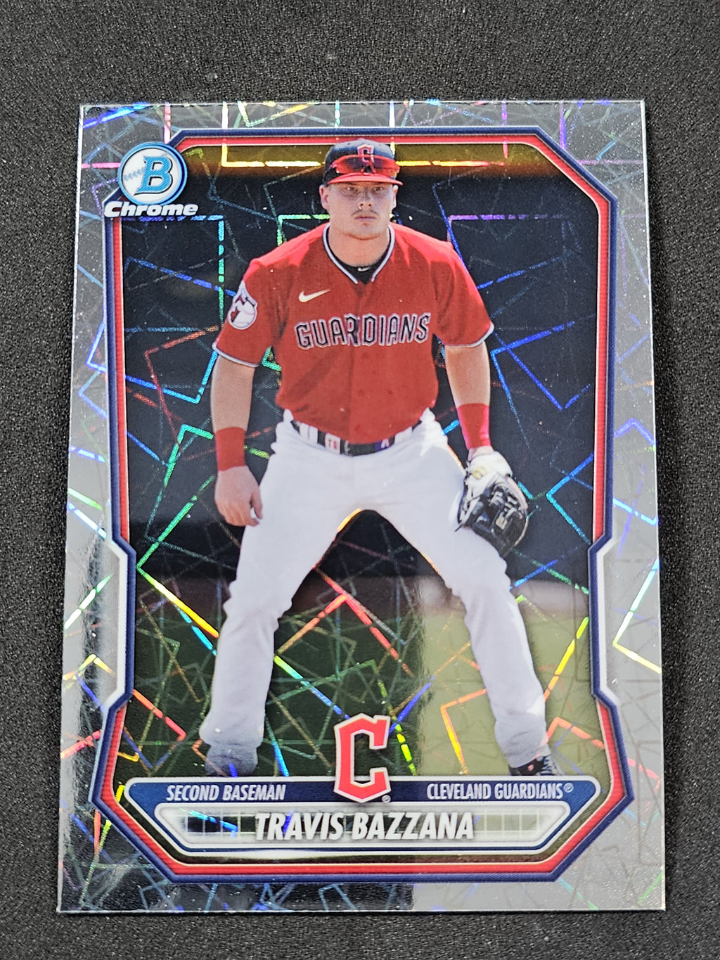 2026 Bowman #BCP-35 Travis Bazzana Chrome Prospects Lazer Refractor