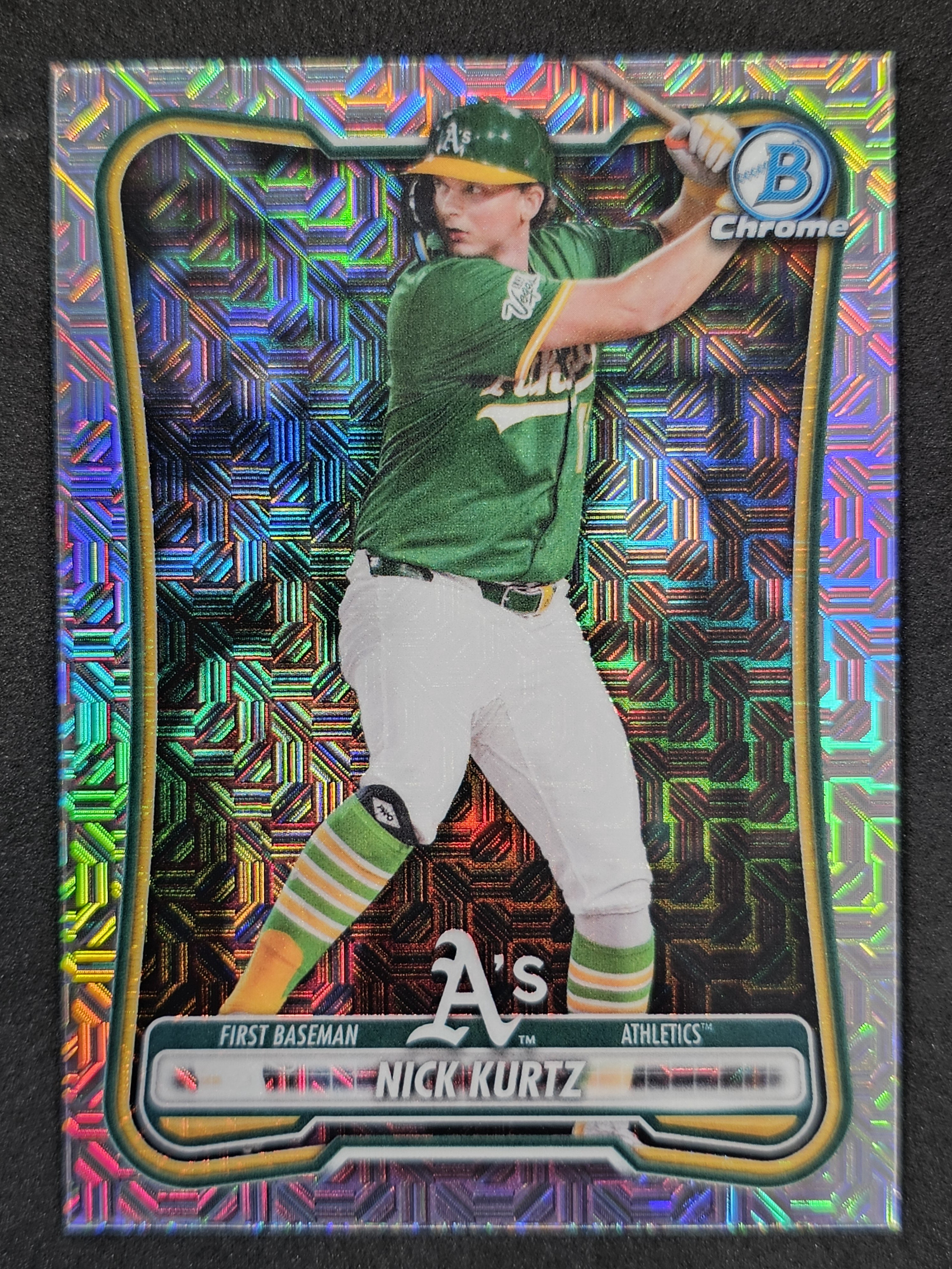 2026 Bowman #10 Nick Kurtz Chrome Mojo Refractors