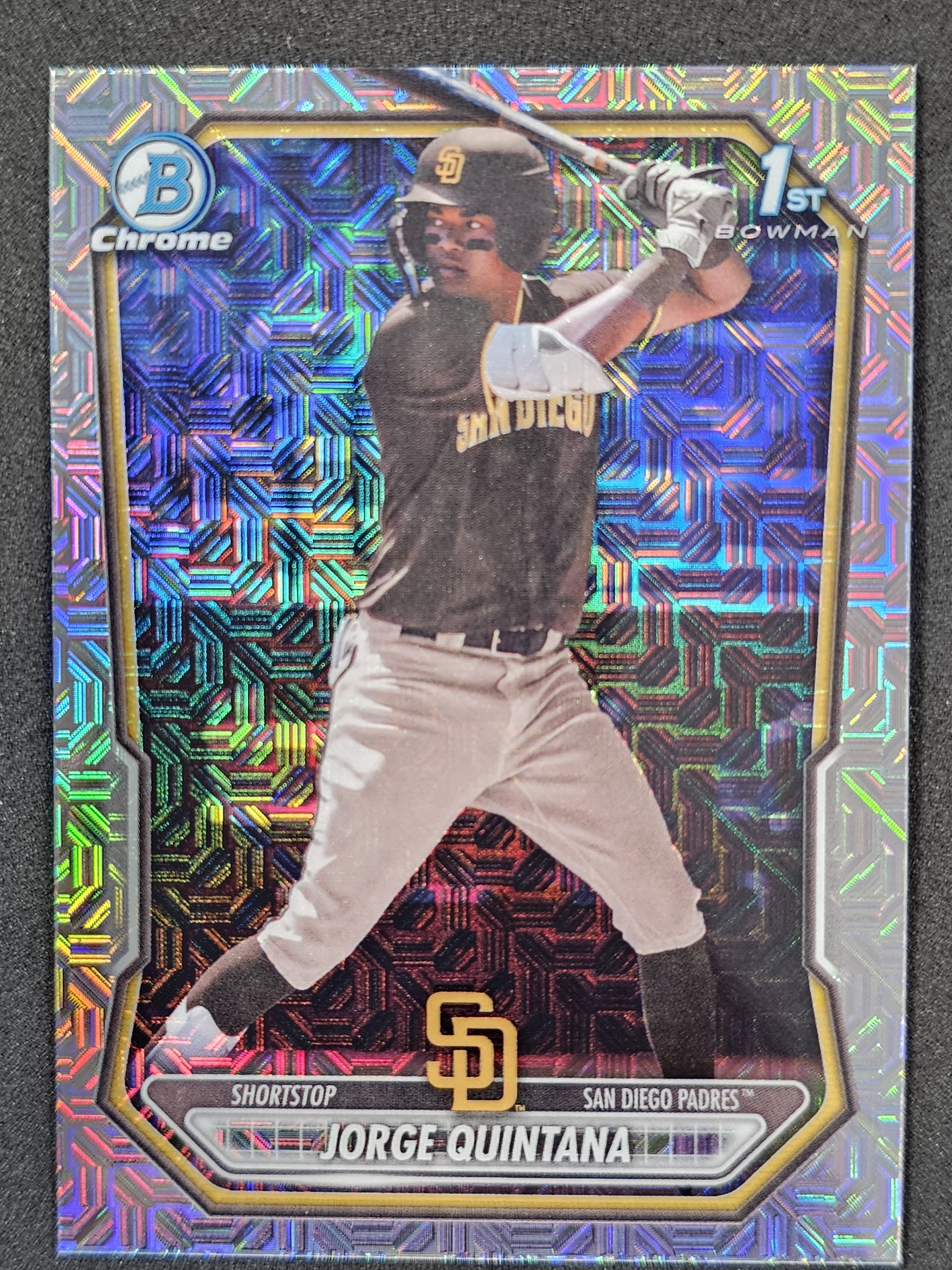 2026 Bowman #BCP-93 Jorge Quintana Chrome Prospects Mojo Refractor
