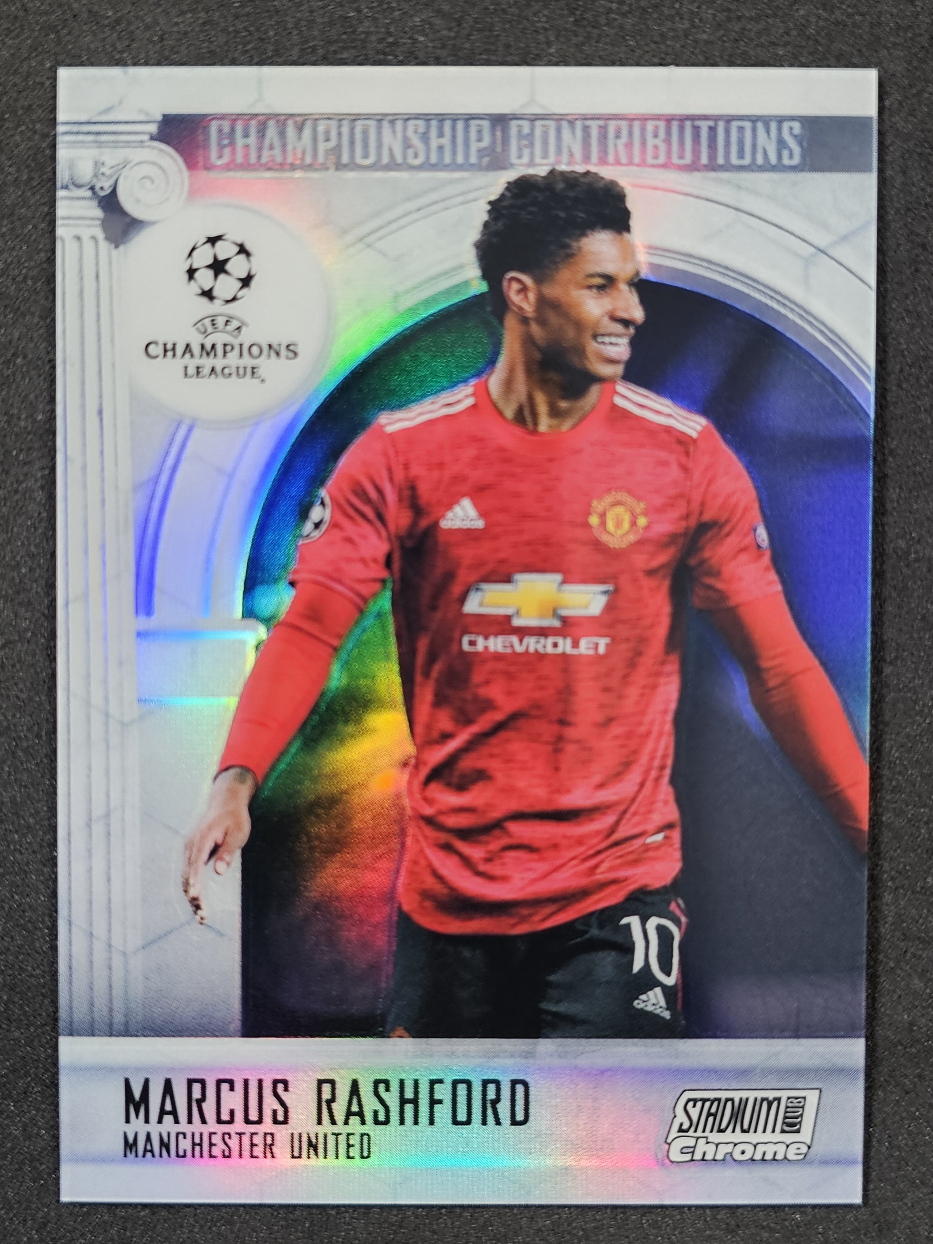Topps Stadium Club UCL #CC-MR Marcus Rashford Championship Contributions