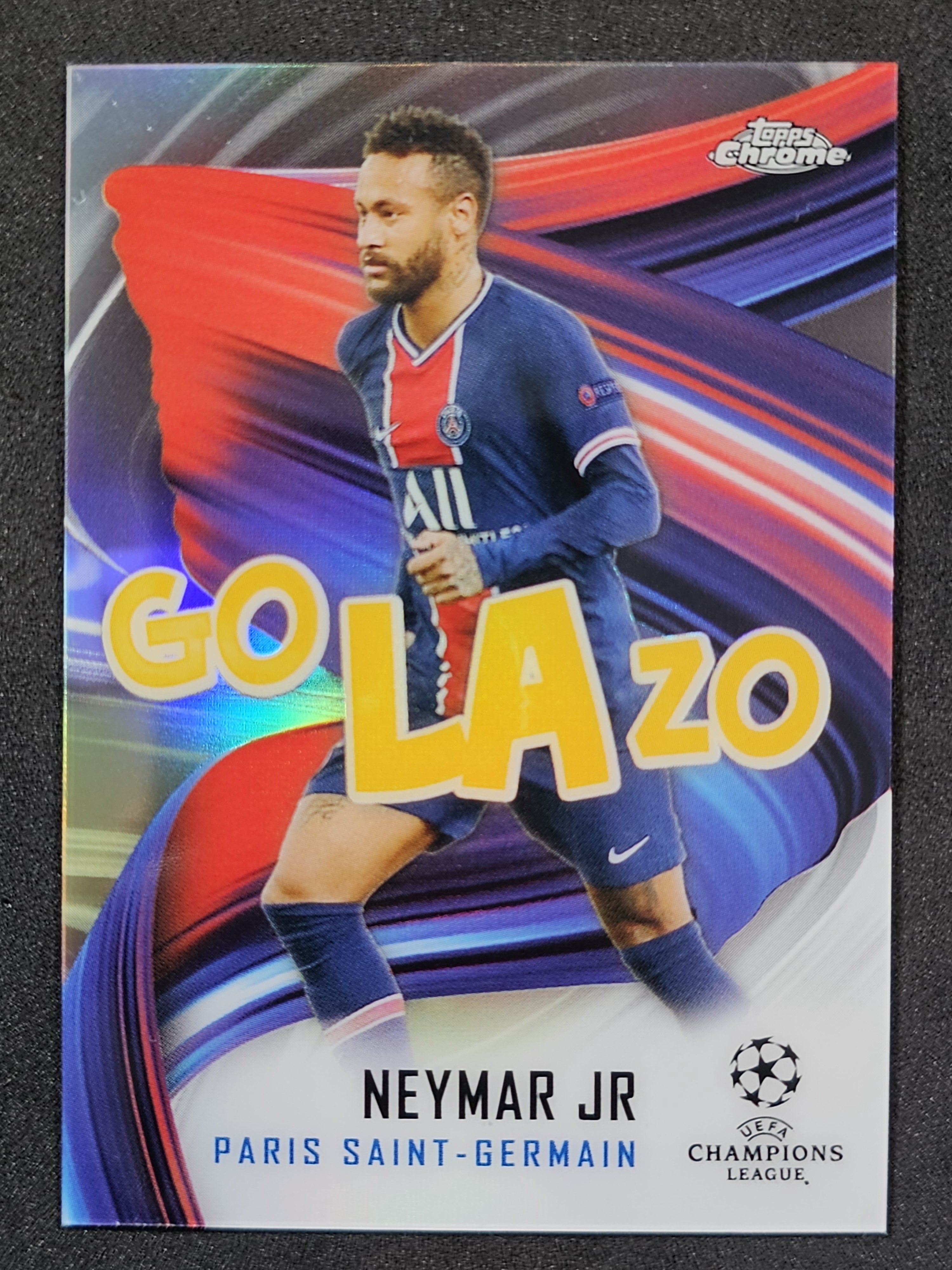 2020-21 Topps Chrome UEFA Champions League #GOL-N Neymar Jr Golazo