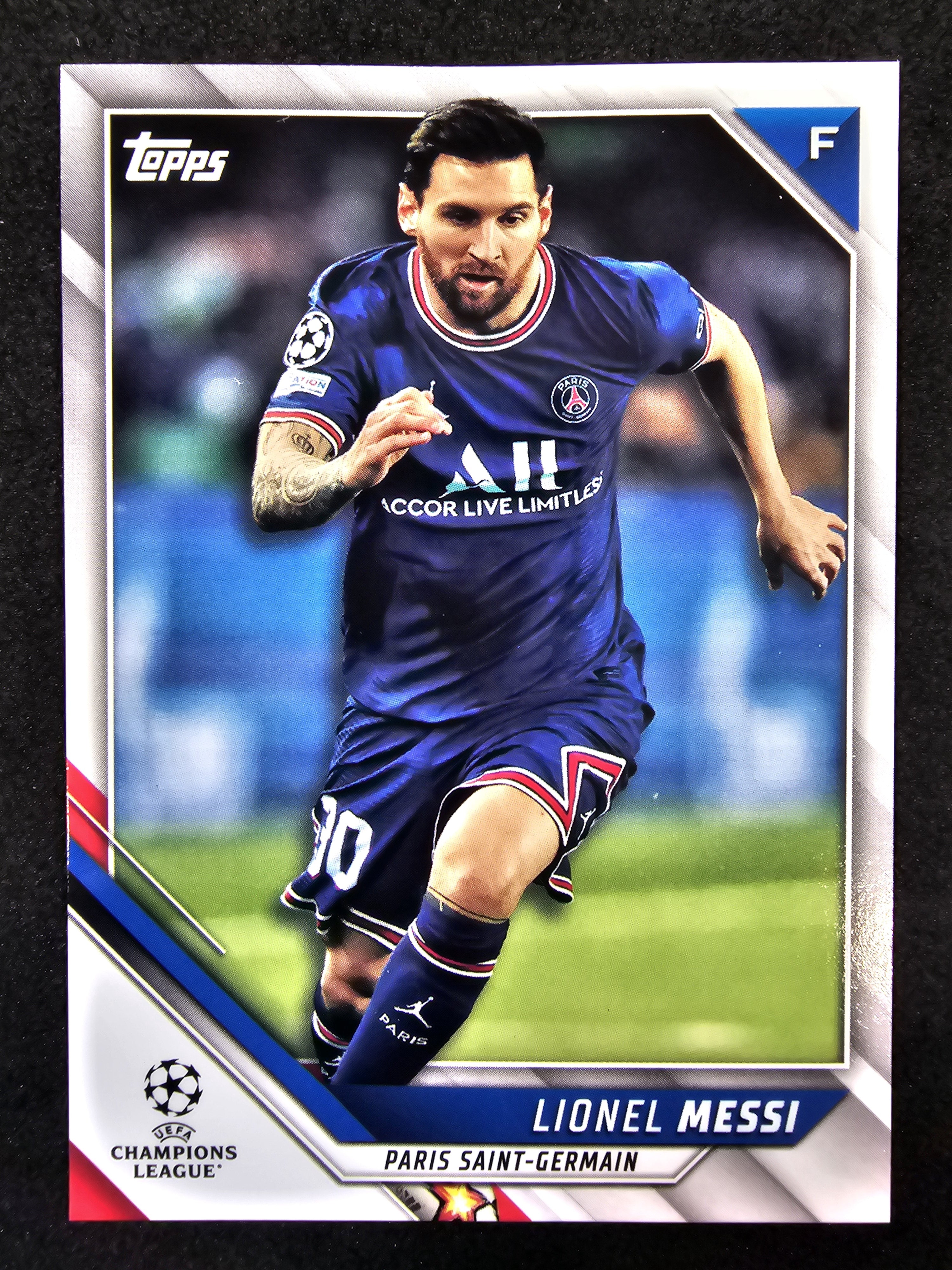 2021-22 Topps UEFA Champions League #10 Lionel Messi