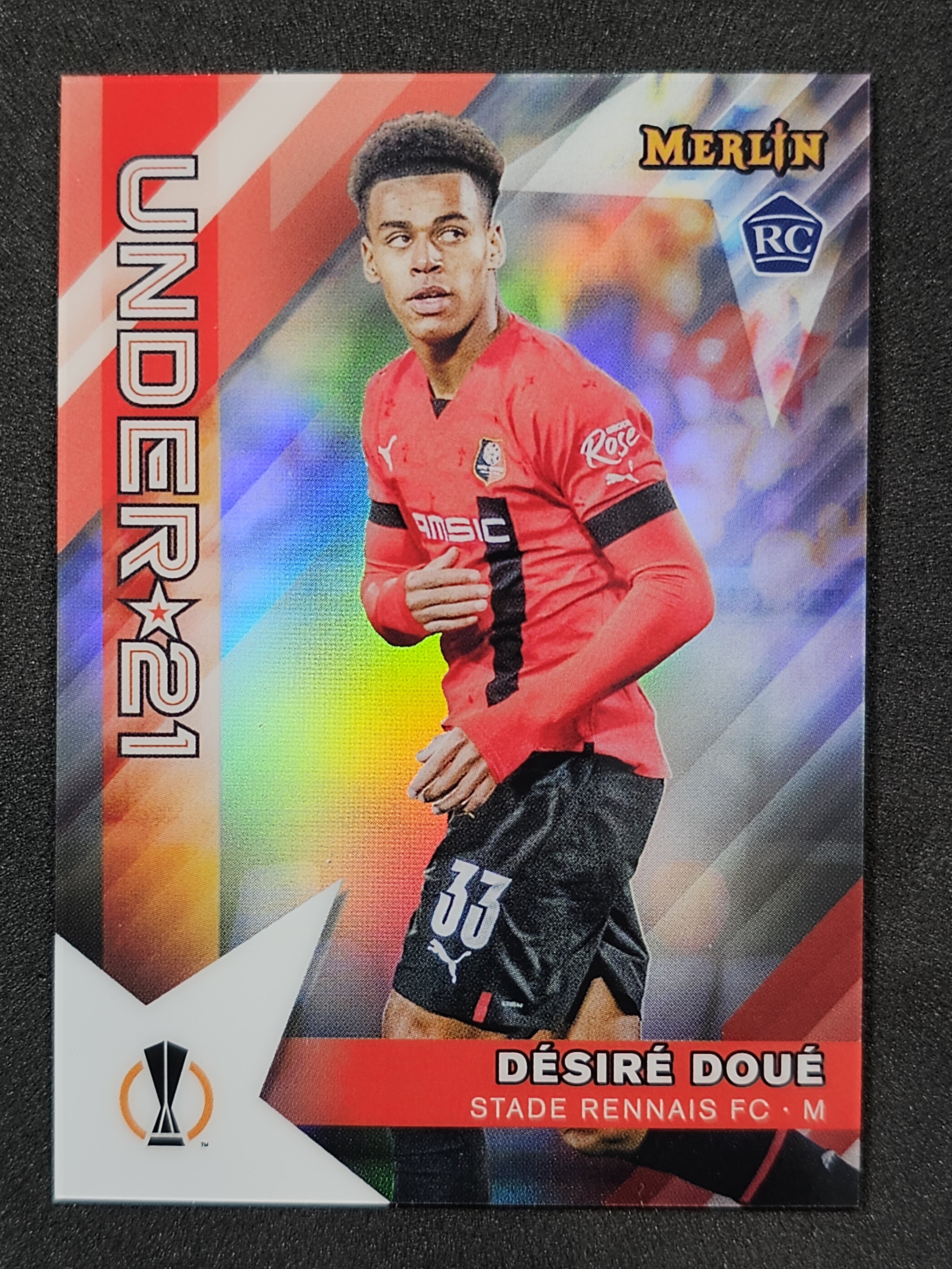 2022-23 Merlin UEFA Club Competitions #U21-16 Désiré Doué U21 Stars