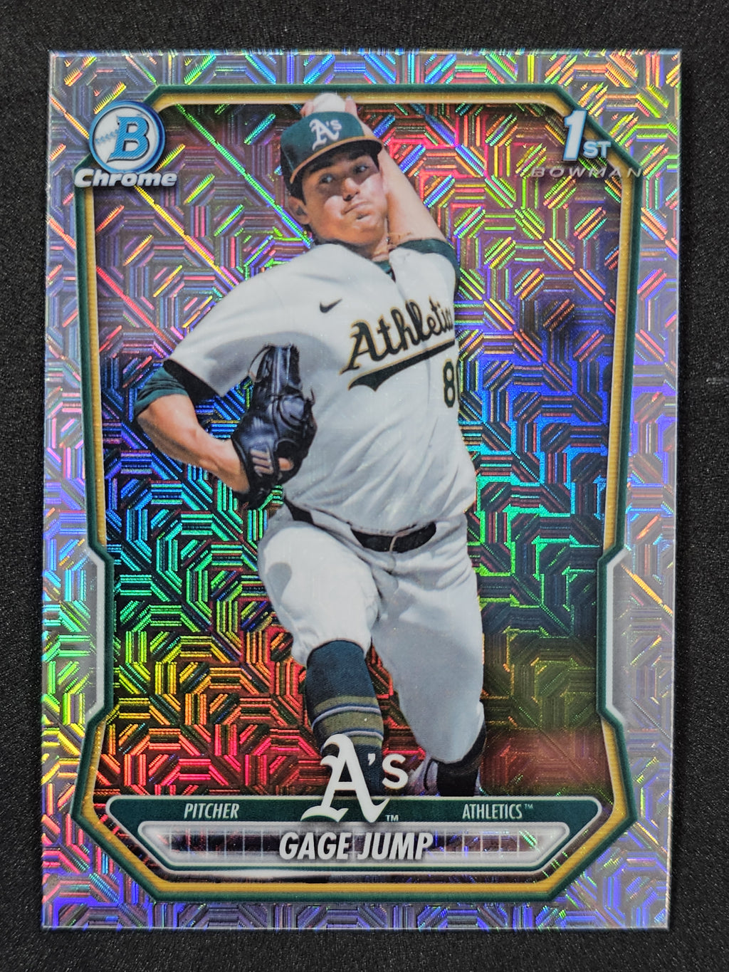 2026 Bowman #BCP-15 Gage Jump Chrome Prospects Mojo Refractor
