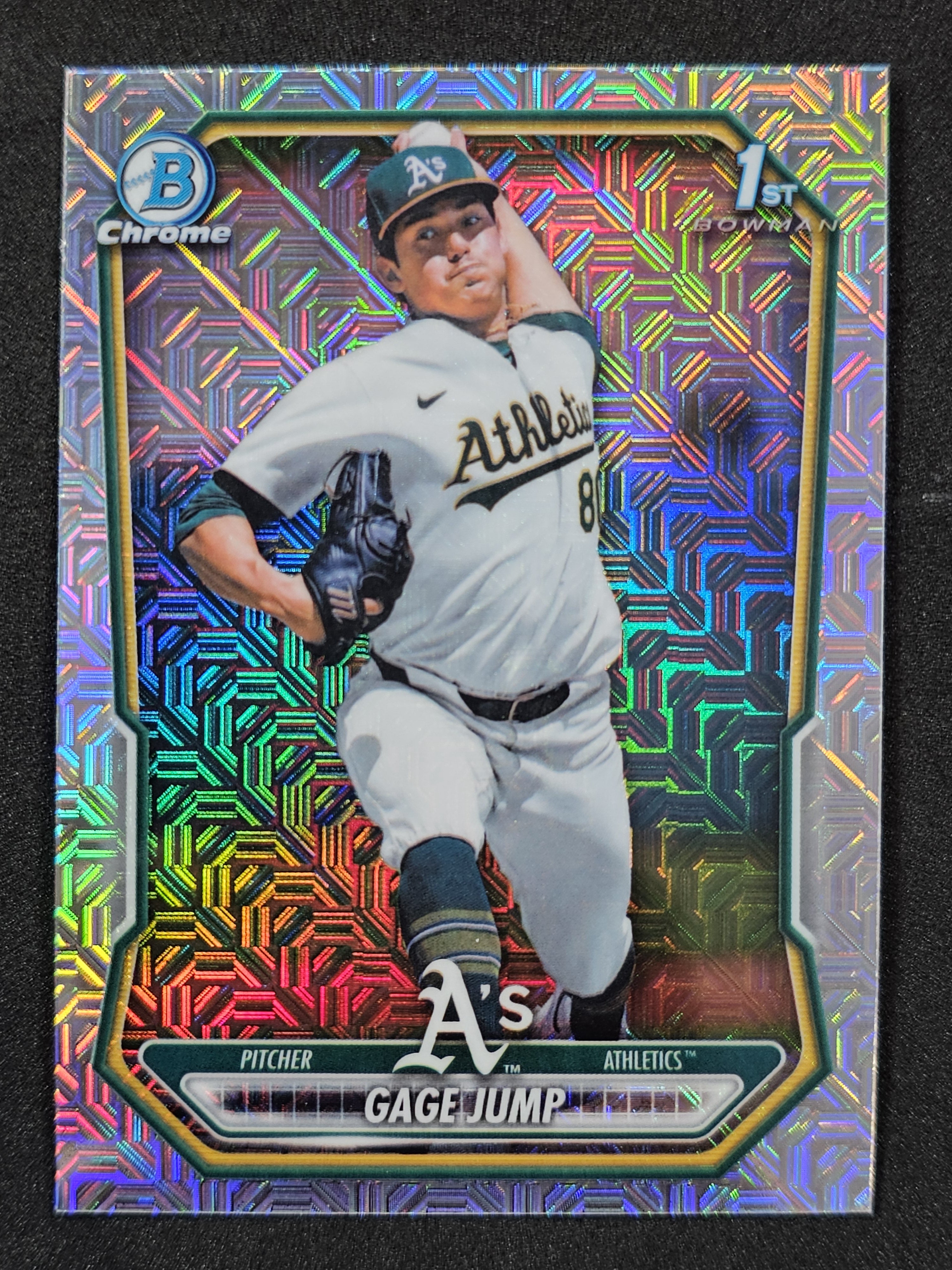 2026 Bowman #BCP-15 Gage Jump Chrome Prospects Mojo Refractor