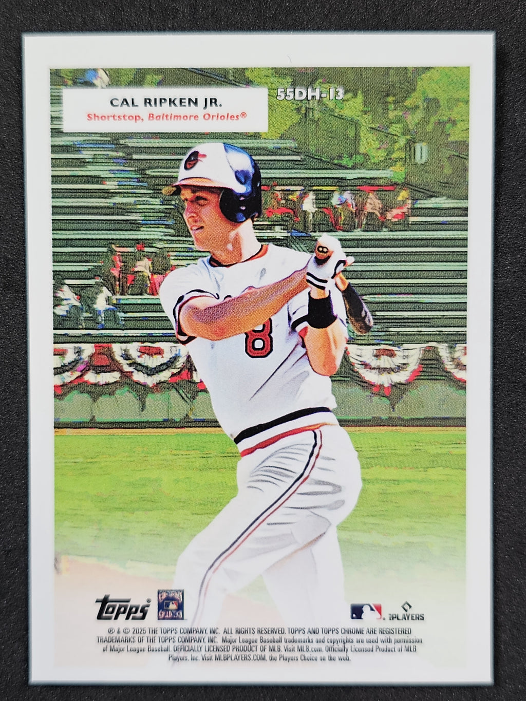 2025 Topps Chrome Platinum #55DH-13 Gunnar / Cal Jr. 1955 Topps Doubleheaders