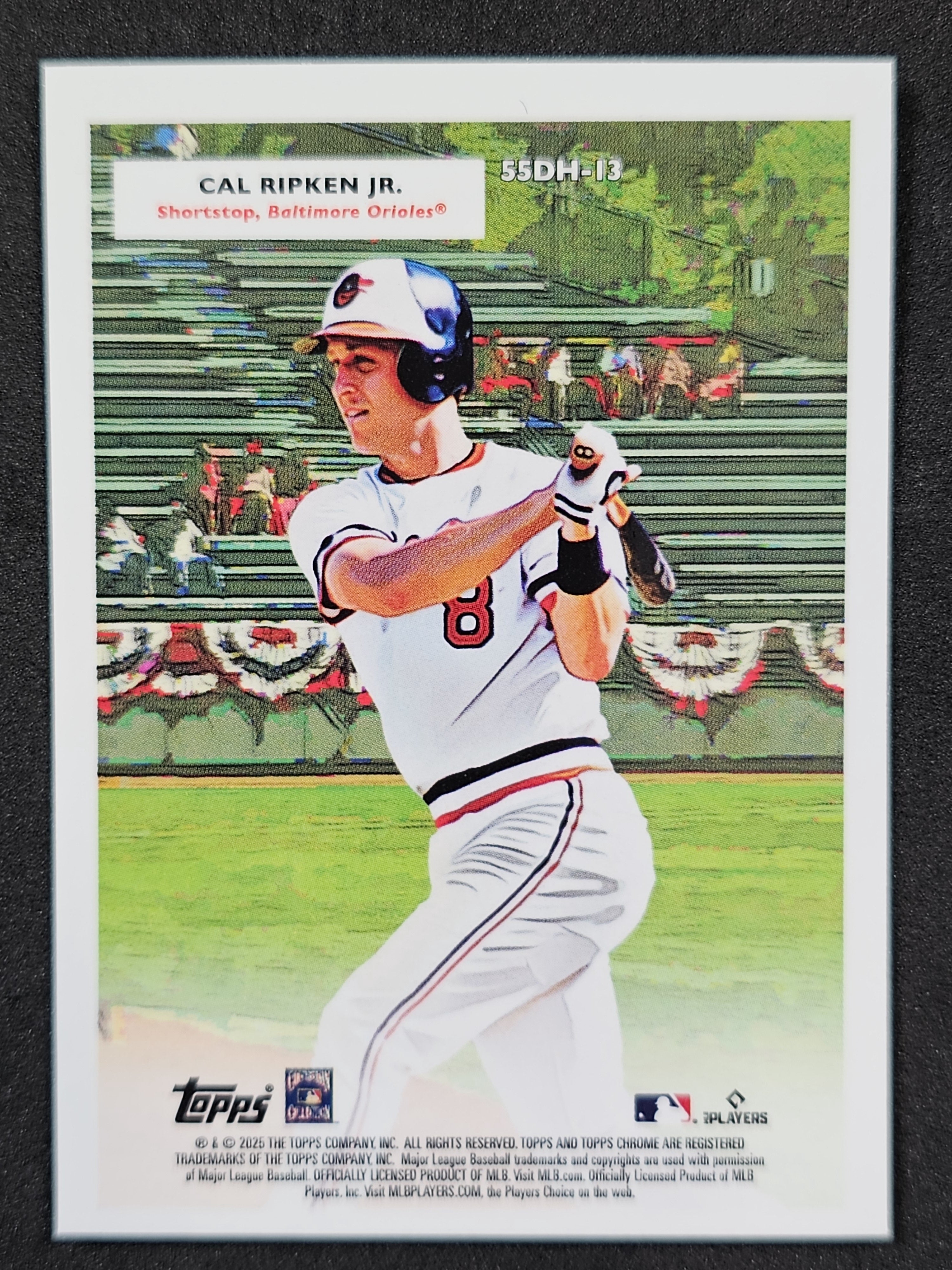 2025 Topps Chrome Platinum #55DH-13 Gunnar / Cal Jr. 1955 Topps Doubleheaders