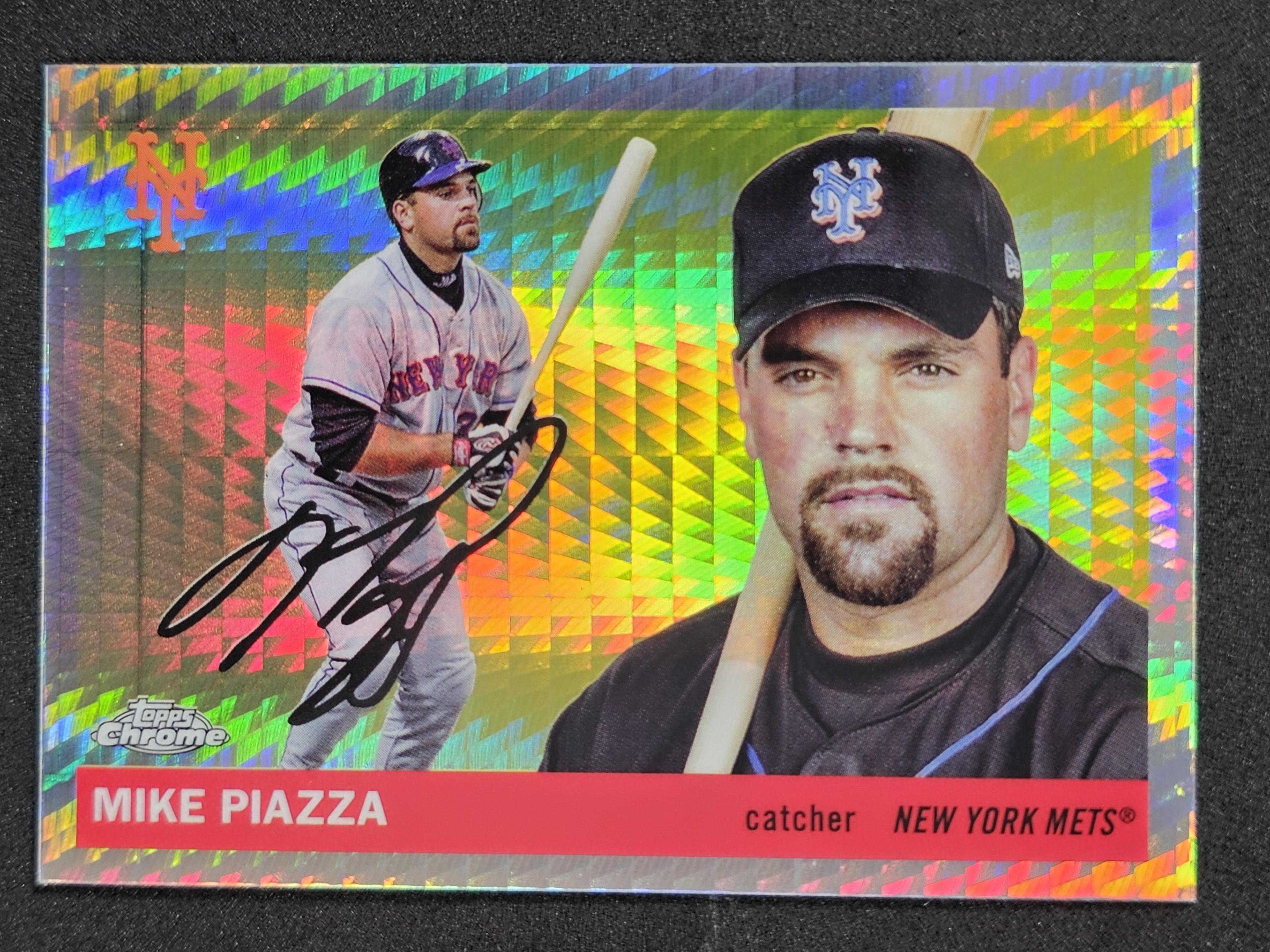 2025 Topps Chrome Platinum #465 Mike Piazza Prism Refractors