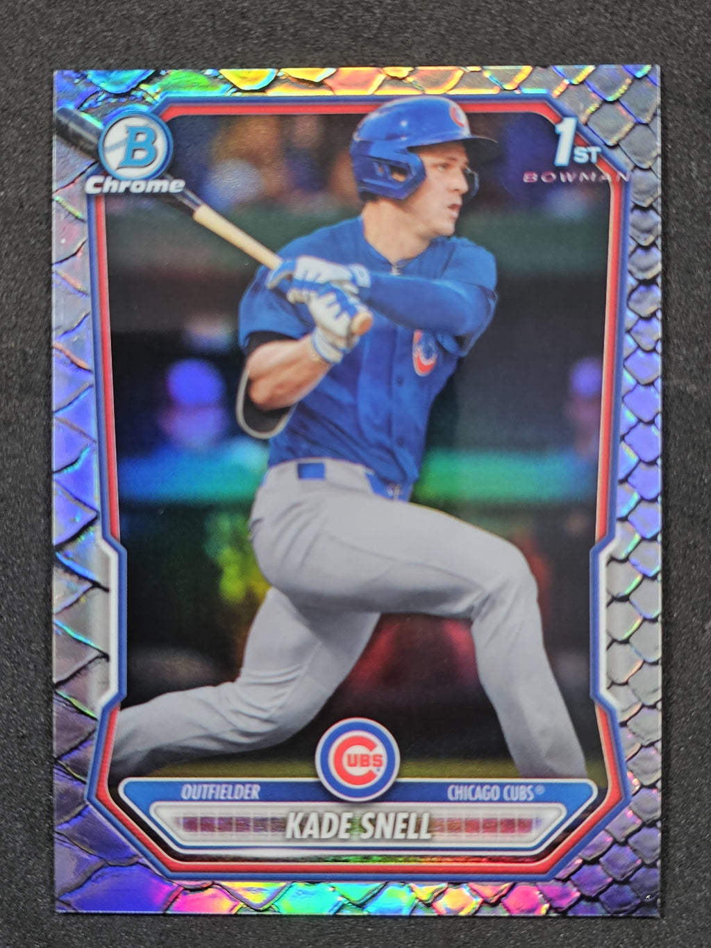 2026 Bowman #BCP-105 Kade Snell Chrome Prospects Reptilian Refractor