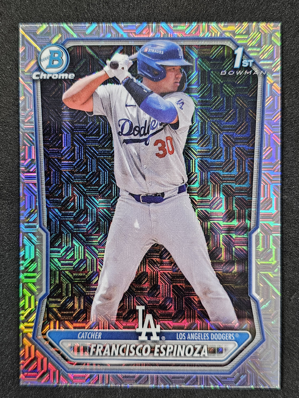 2026 Bowman #BCP-106 Francisco Espinoza Chrome Prospects Mojo Refractor