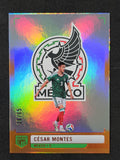 2026 Panini Intl #3 Cesar Montes Aguila Orange /65