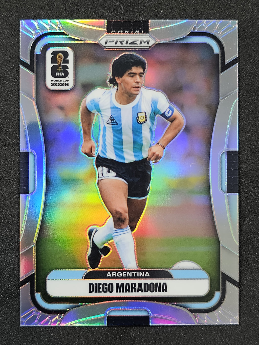 2026 Panini Prizm FIFA World Cup #21 Diego Maradona Refractor