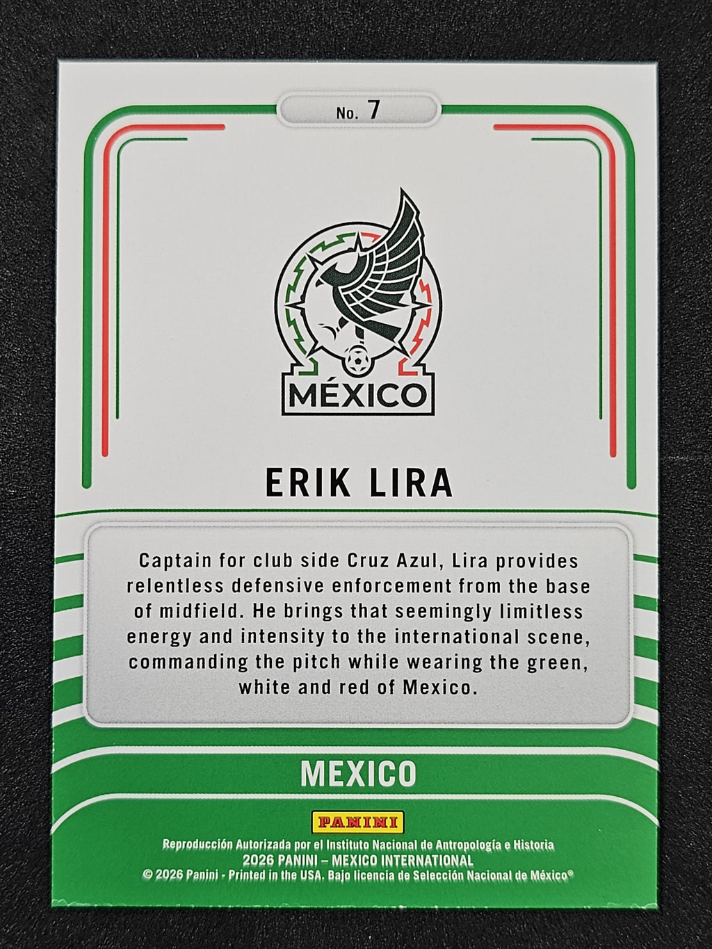2026 Intl #7 Erik Lira Limitless