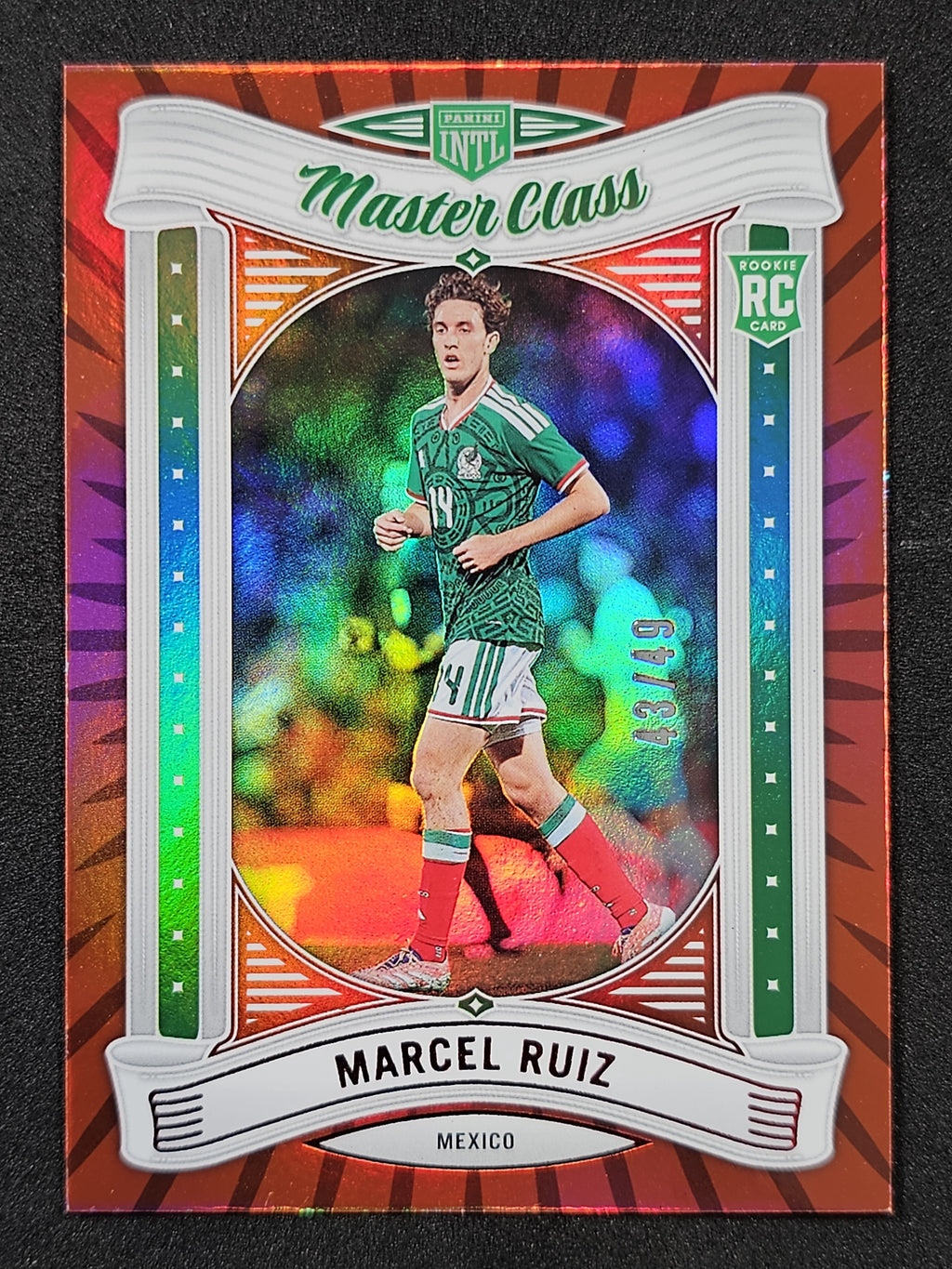 2026 Panini Intl Mexico Marcel Ruiz Masterclass Red /49