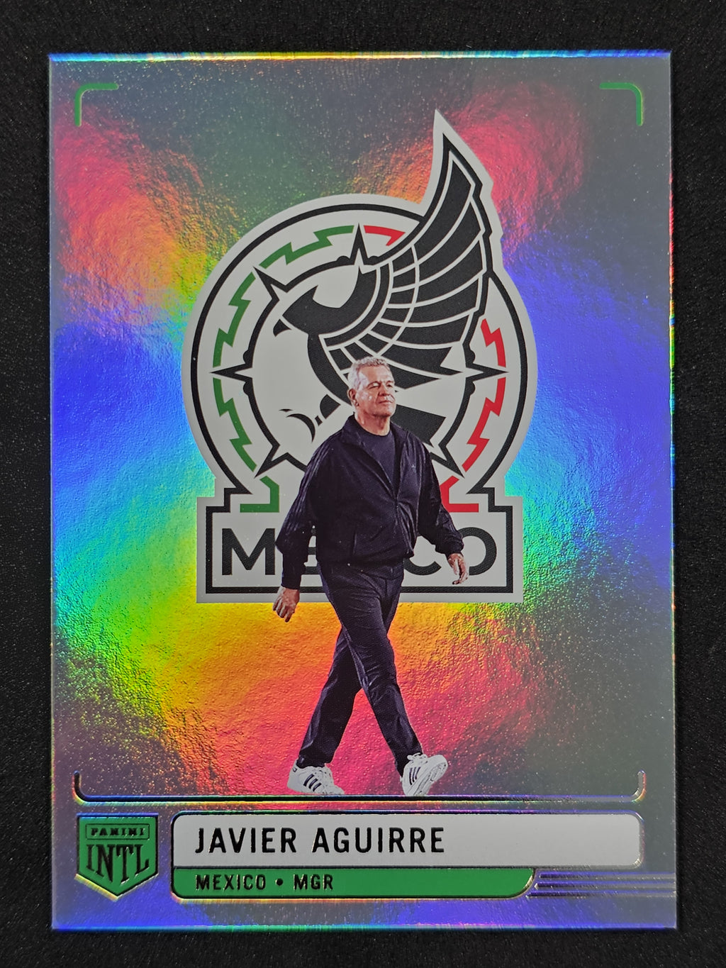 2026 Panini Intl Mexico #8 Javier Aguirre Aguila Refractor
