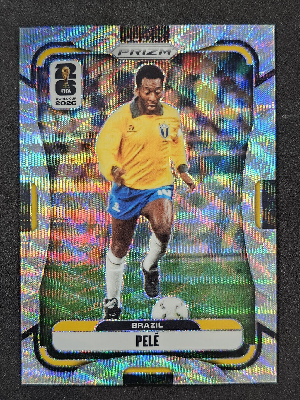 2026 Panini Prizm FIFA World Cup #96 Pele Wave