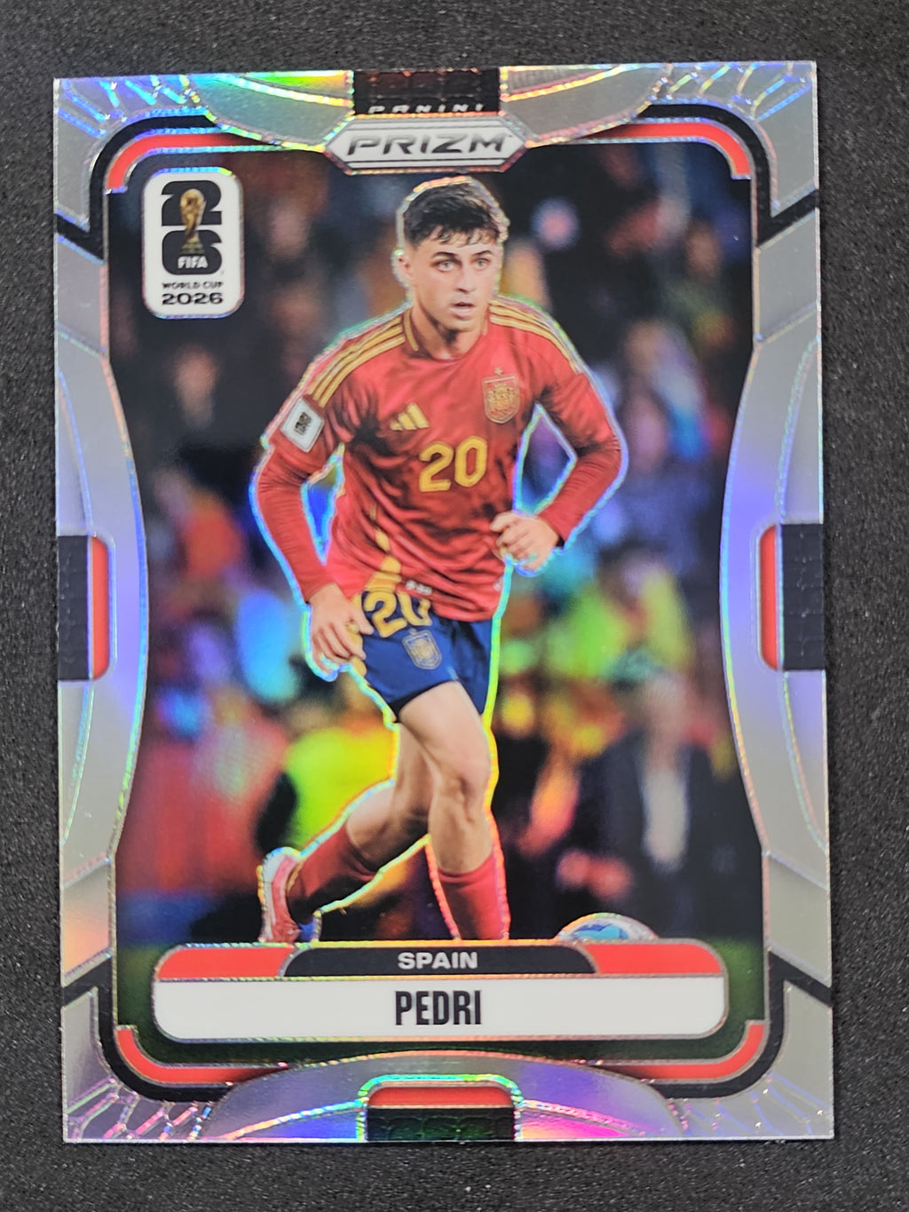 2026 Panini Prizm FIFA World Cup #80 Pedri Refractor