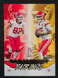 2025 Topps Signature Class #PP-11 Mahomes / Kelce Paramount Pairings