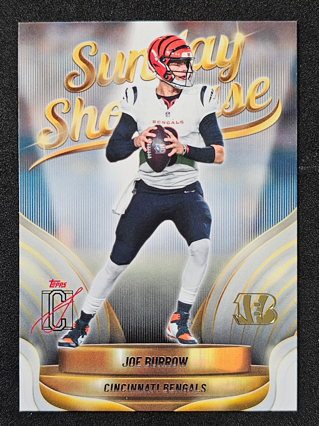 2025 Topps Signature Class #SS-10 Joe Burrow Sunday Showcase
