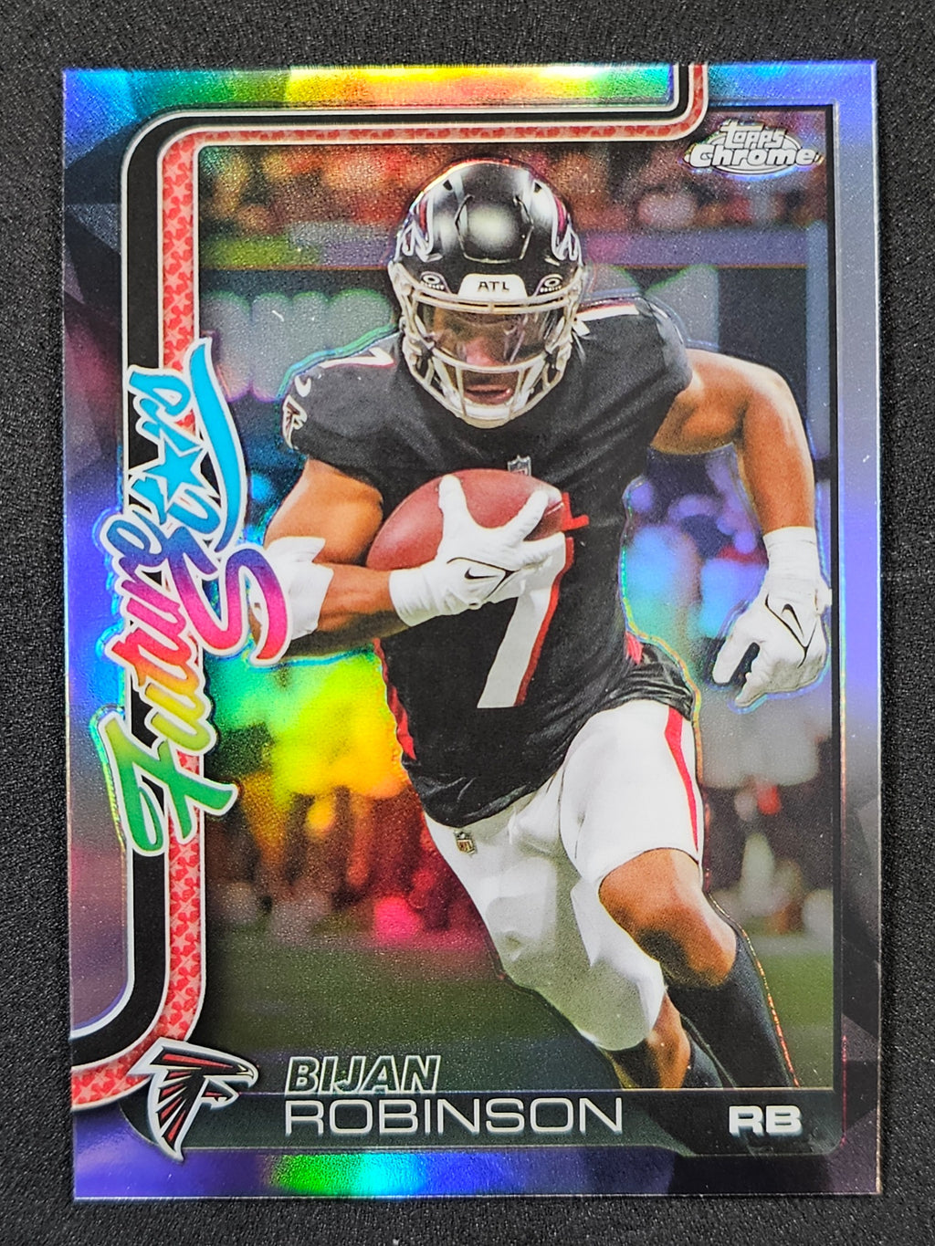 2025 Topps Chrome #FS-9 Bijan Robinson Future Stars Refractor