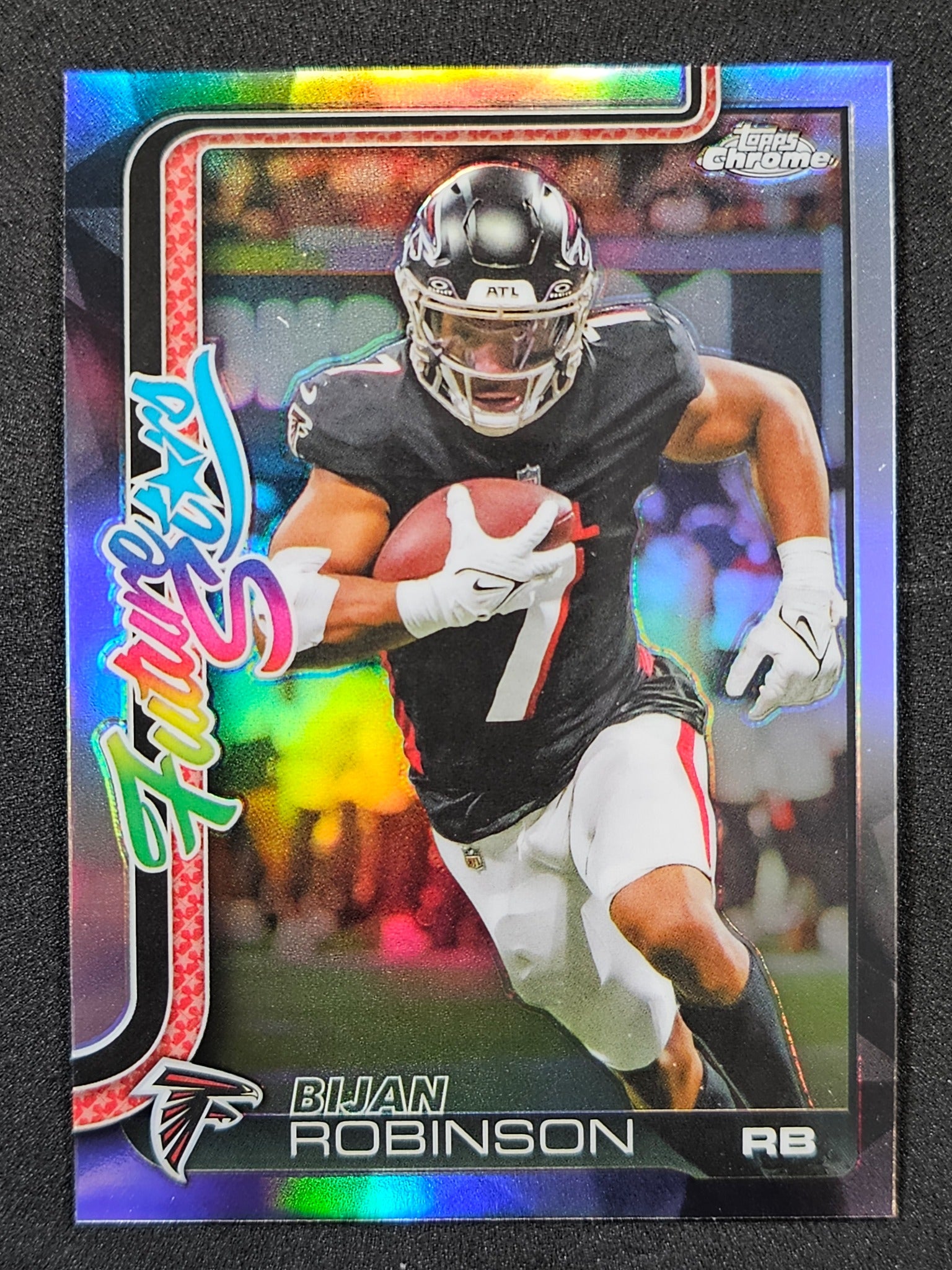 2025 Topps Chrome #FS-9 Bijan Robinson Future Stars Refractor