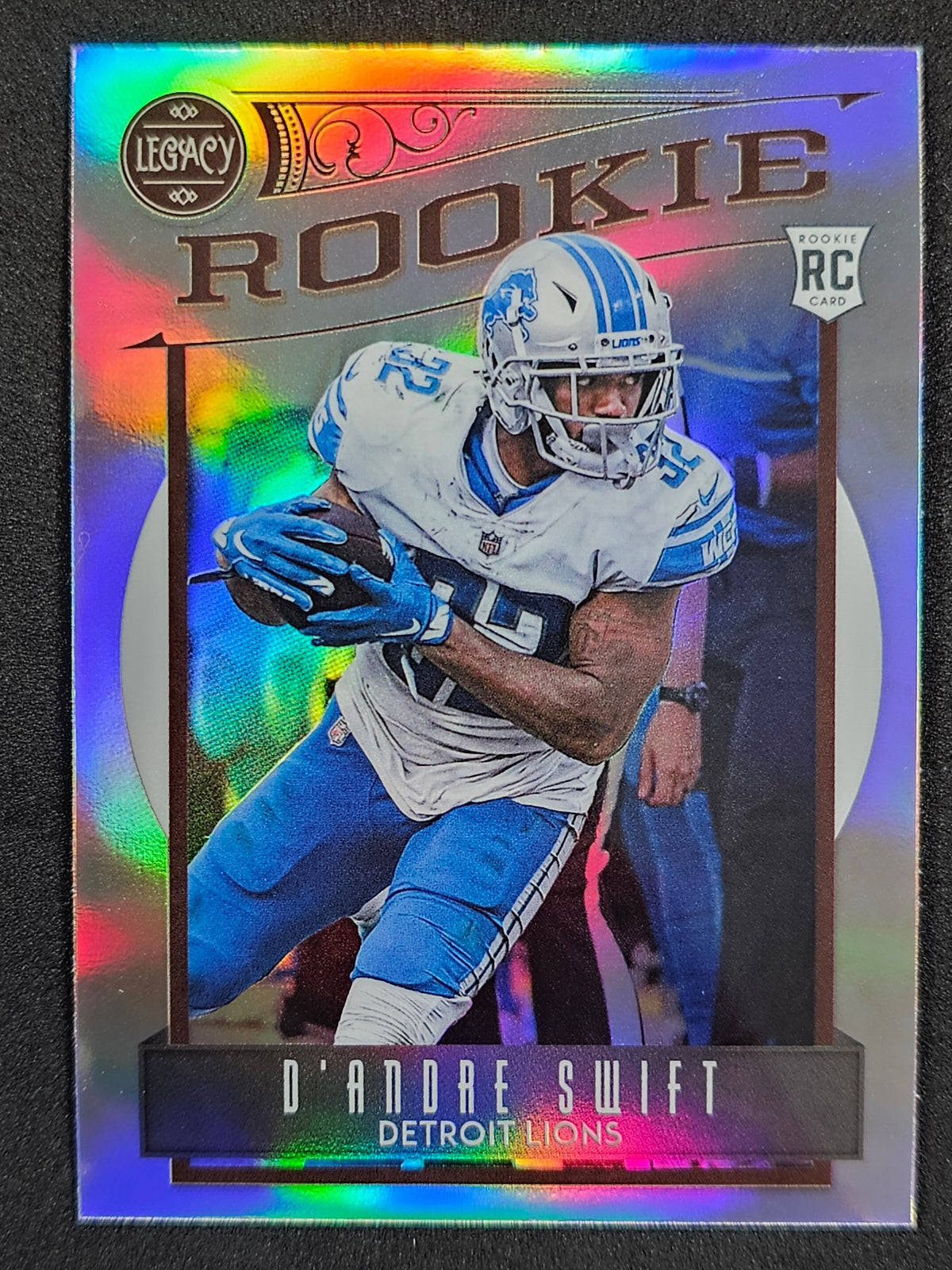 2020 Panini Chronicles #208 D'Andre Swift Legacy Update Rookies Silver