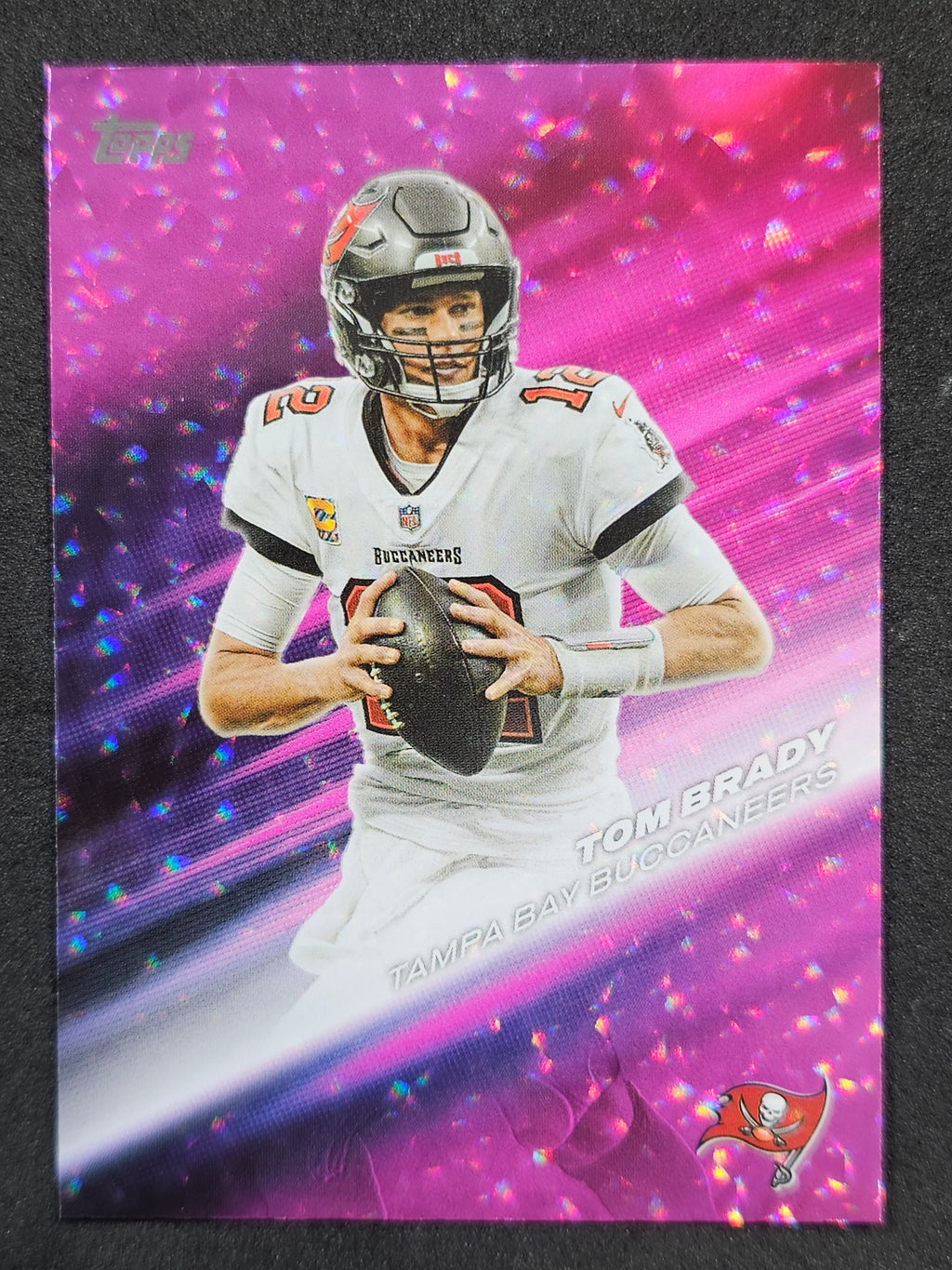 2026 Topps Flagship #GOTG-1 Tom Brady Greats of the Game Crackle