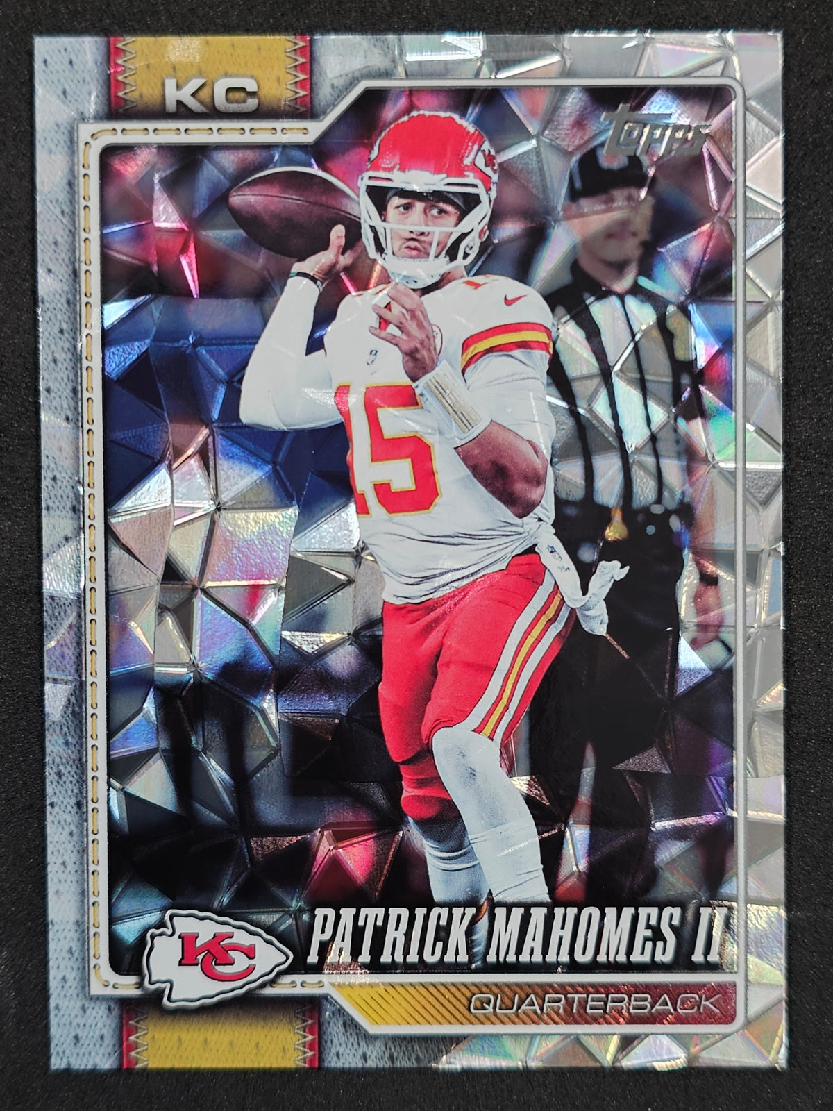 2026 Topps Flagship #97 Patrick Mahomes II Diamante Foil